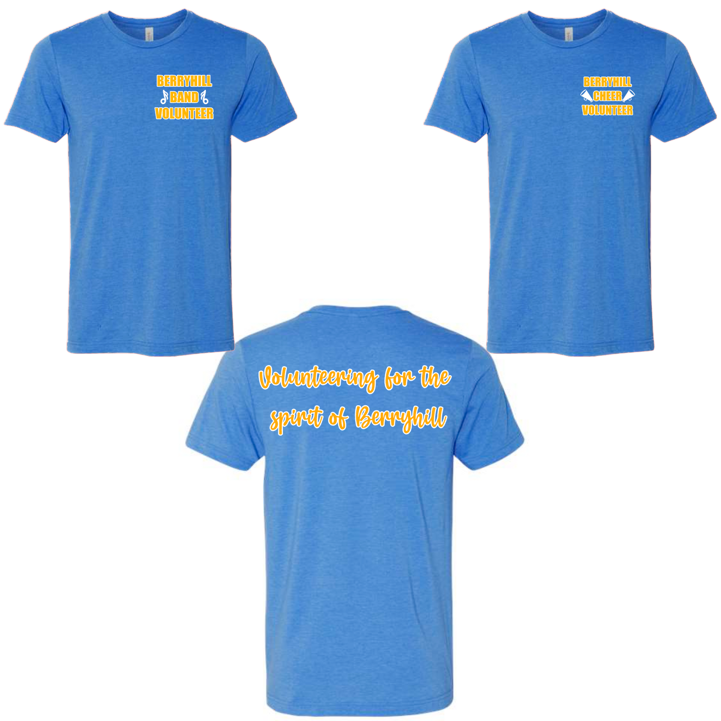 Berryhill Band & Cheer Volunteer Tee