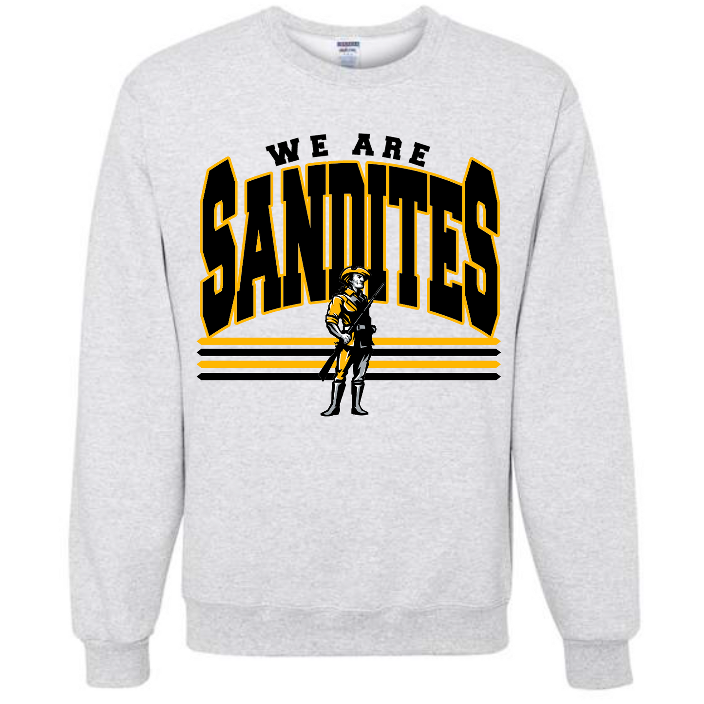 WE ARE SANDITES ASH TEE/SWEATSHIRT