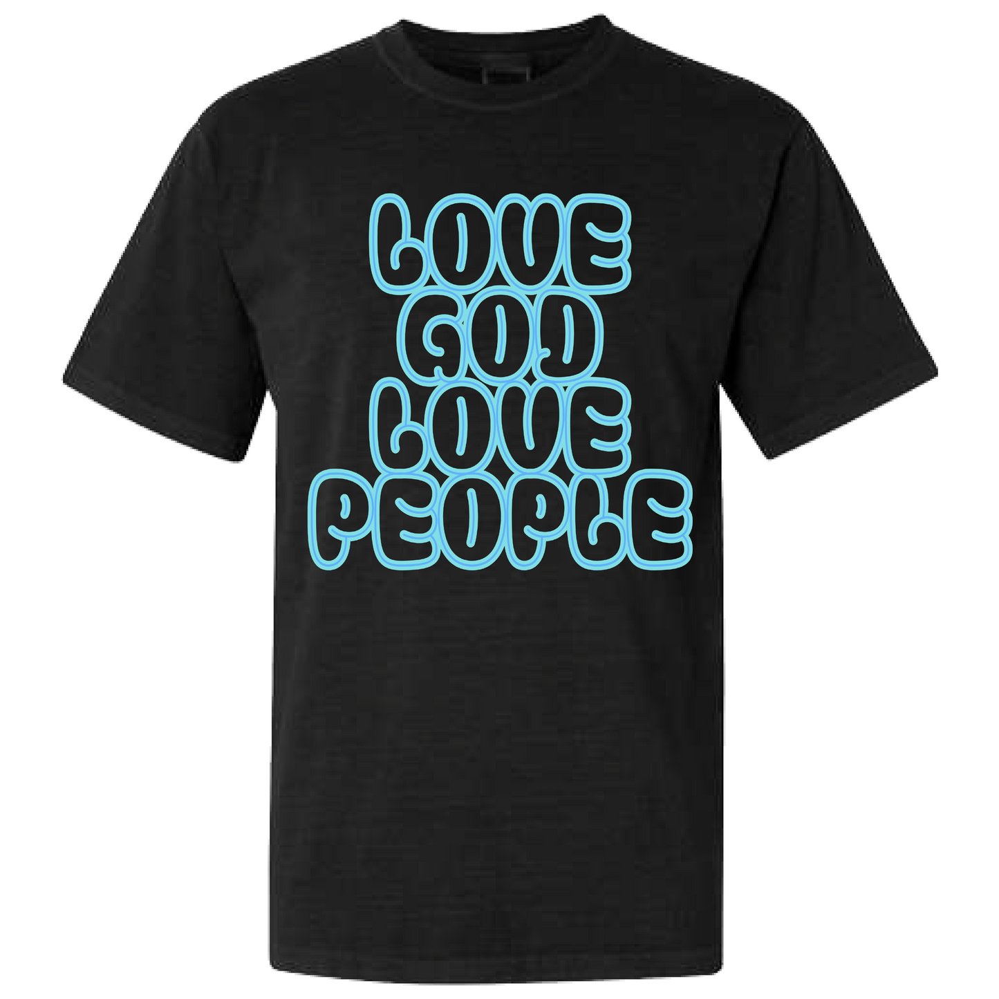 Blue Bubble Tee