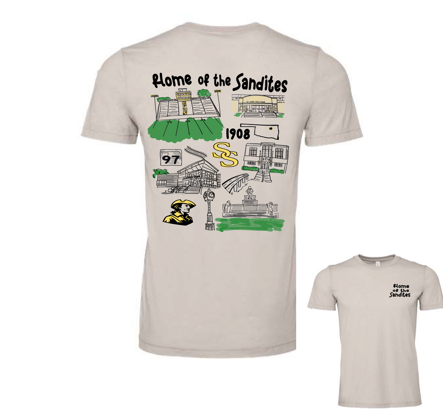 Home of the Sandites Tee