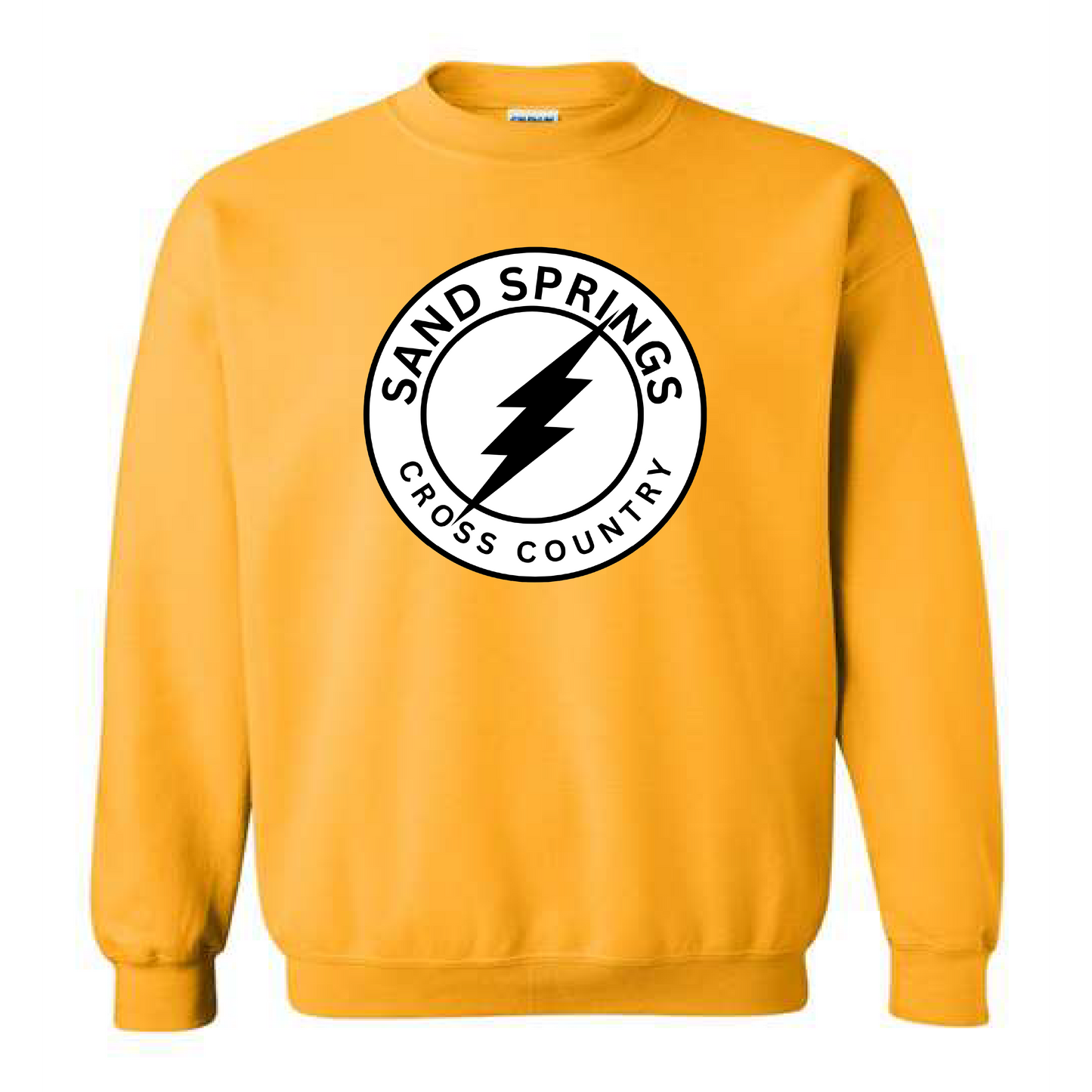Sand Springs Cross Country Gold Long Sleeve Tee