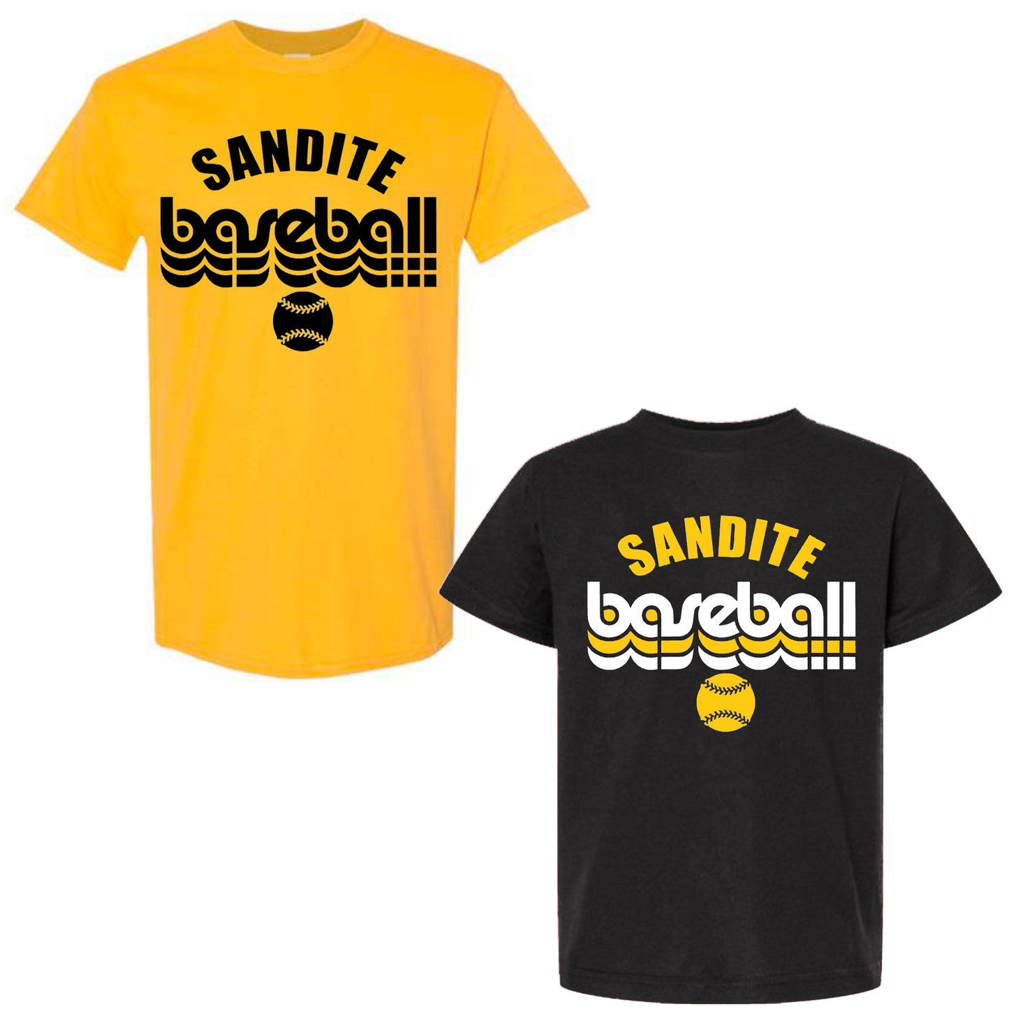 Sandite Baseball Retro Tee