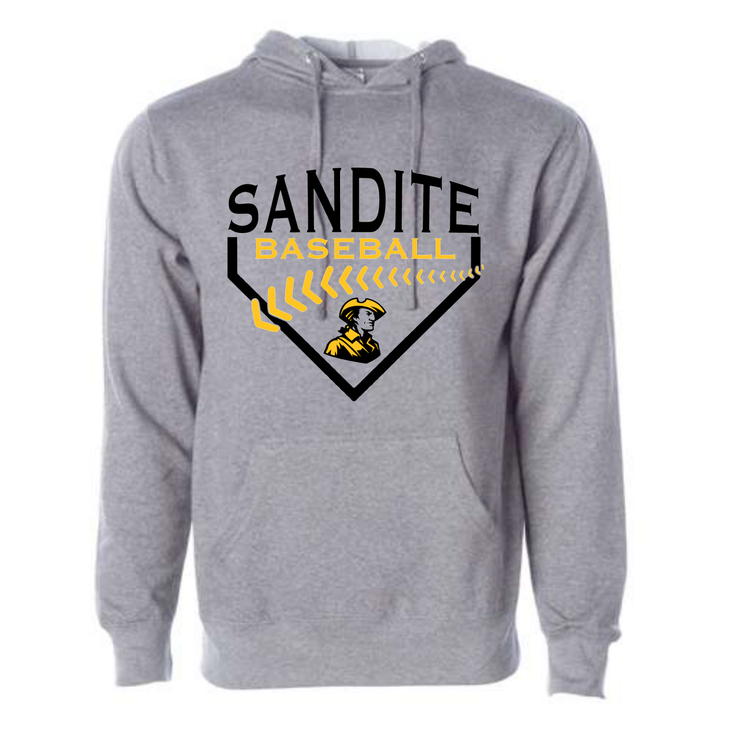 Sandite Baseball Plate Hoodie