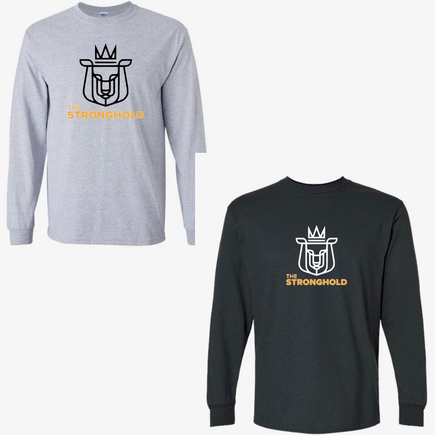 Long sleeve Stronghold logo tee