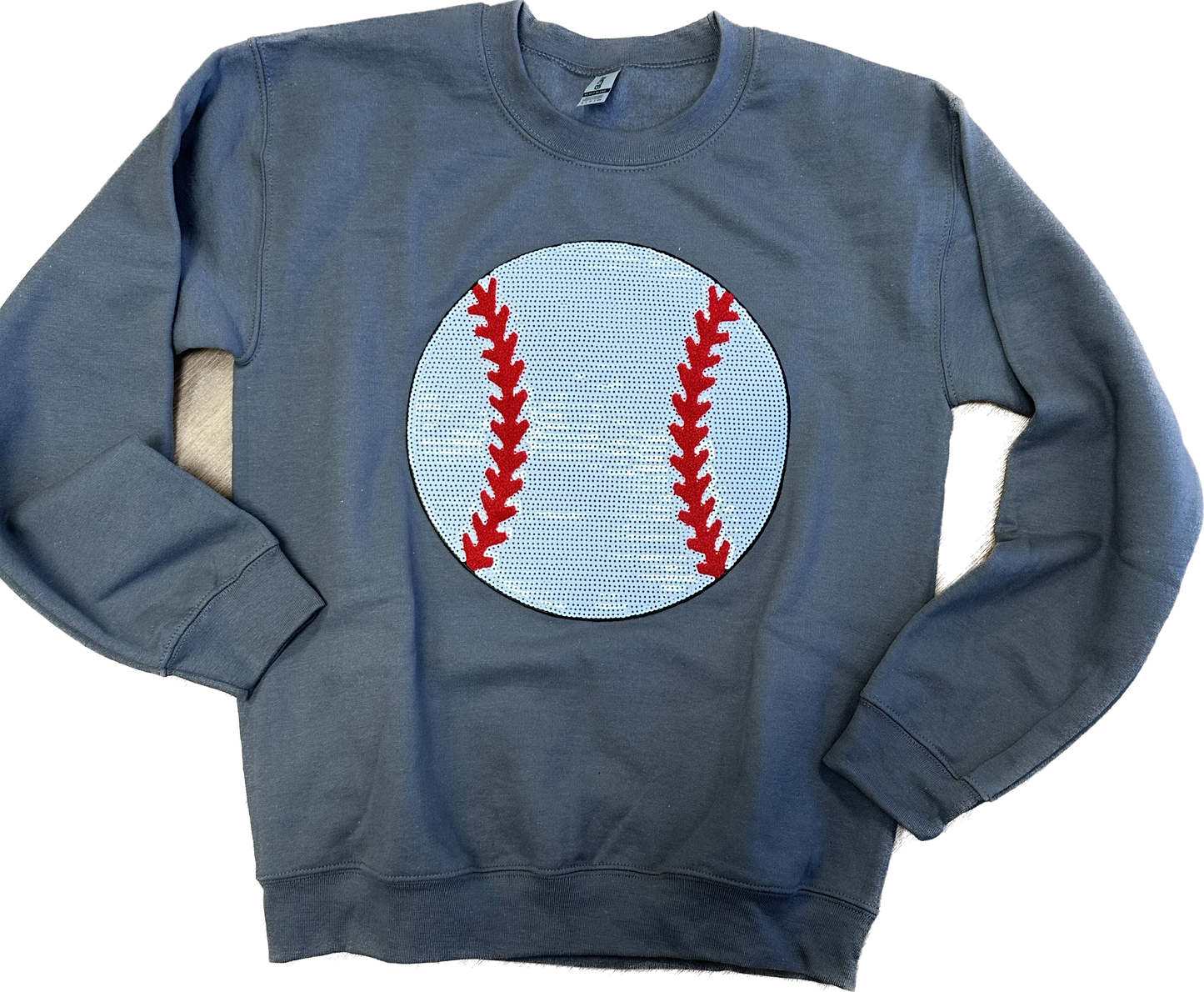 Baseball Sequin Sweatshirt