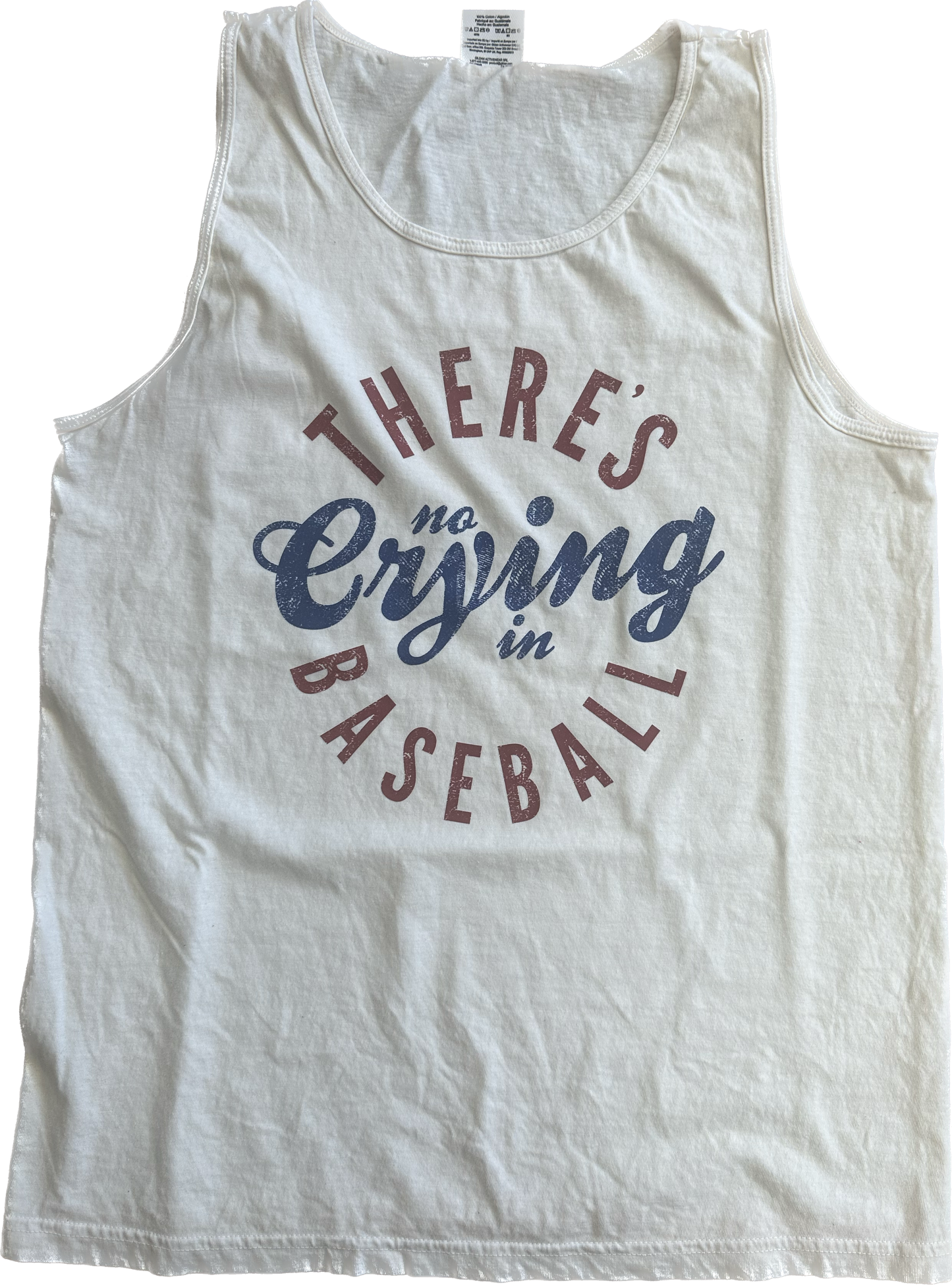 No Crying in Baseball Tank