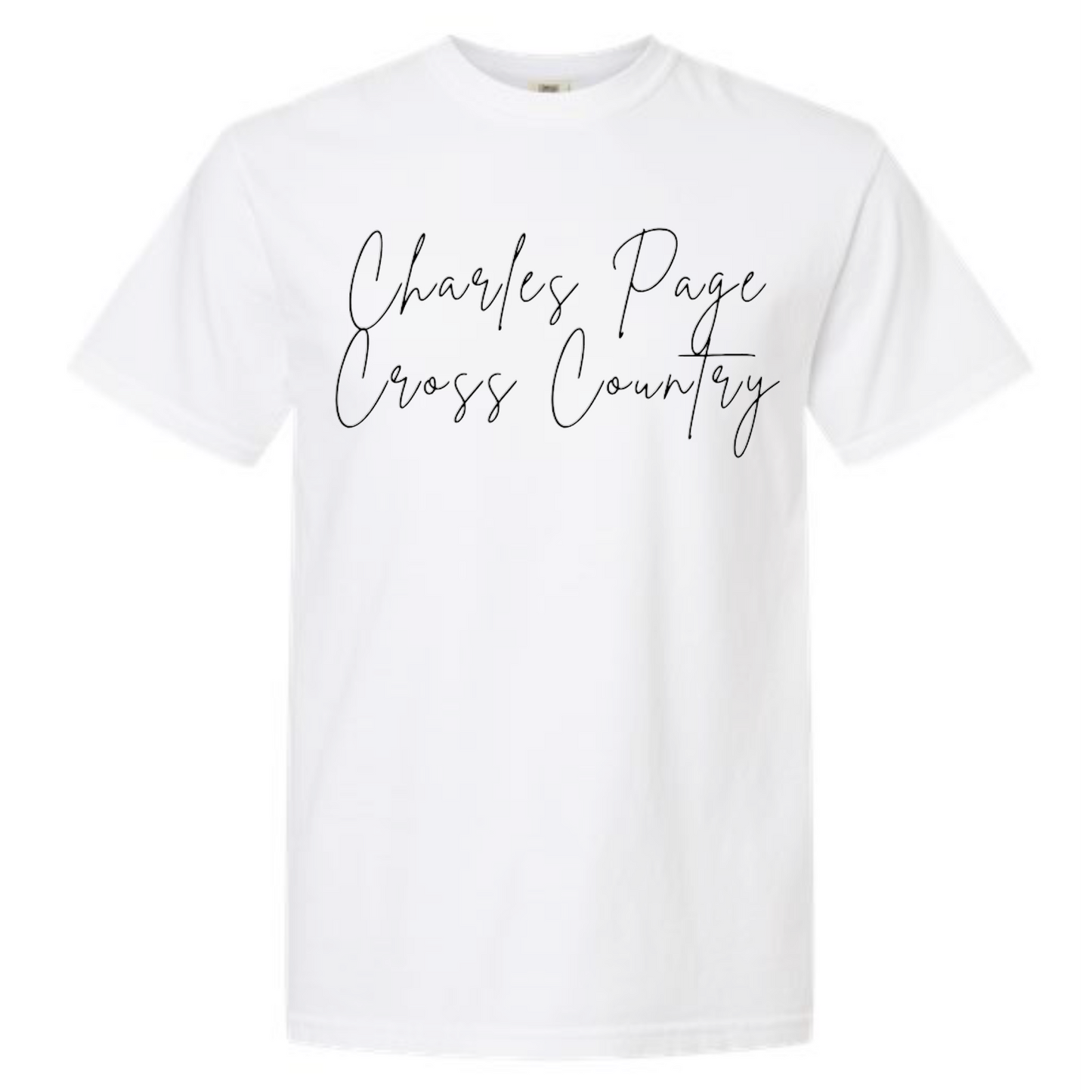 Charles Page Cross Country White Tee