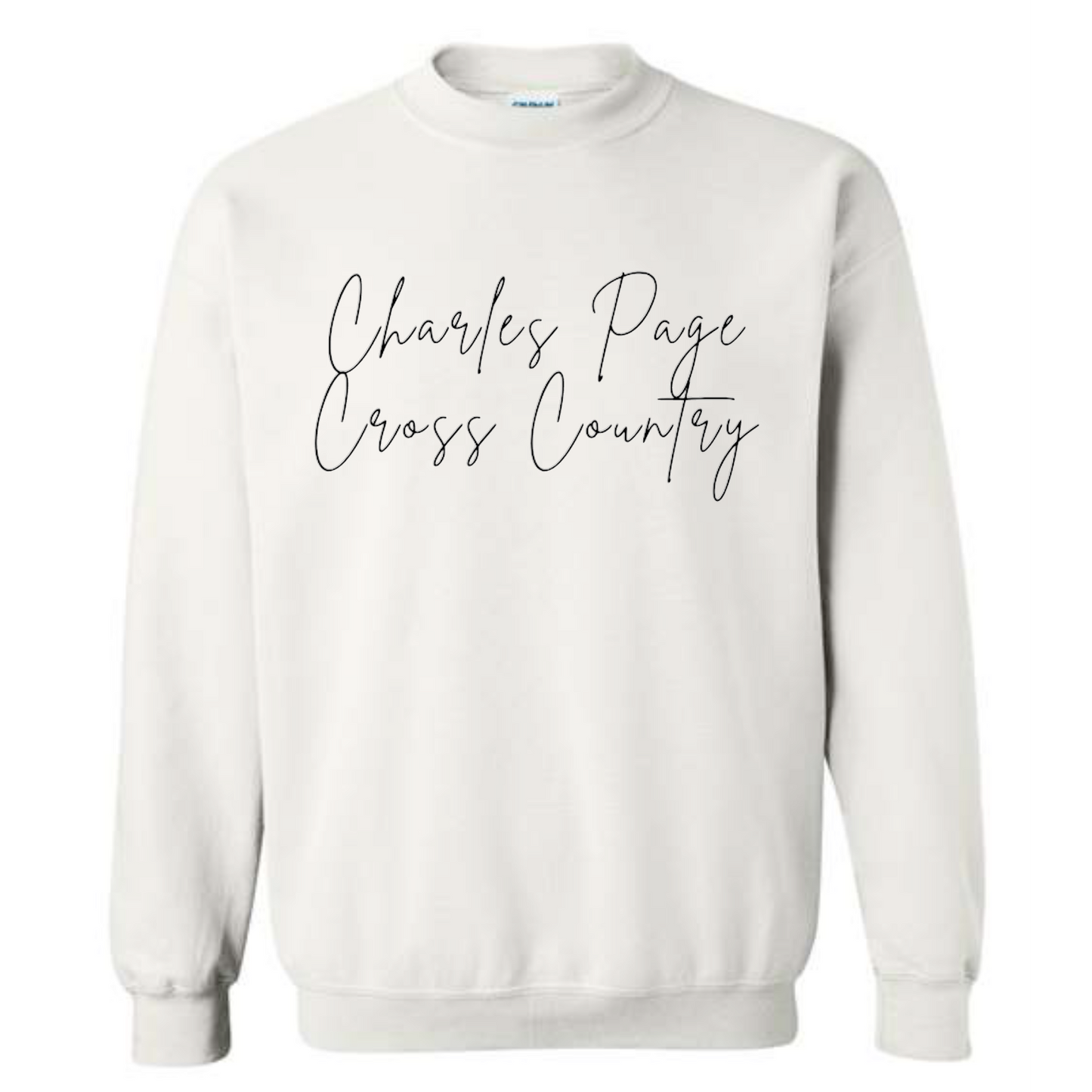 Charles Page Cross Country White Sweatshirt/Hoodie