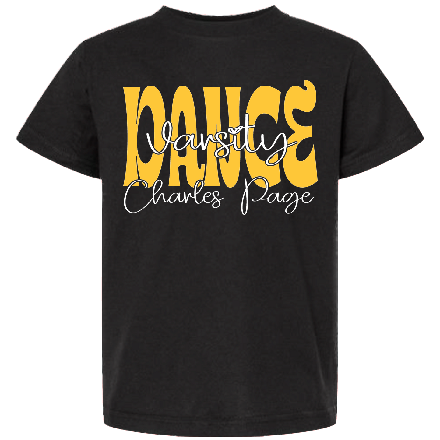 CPHS DANCE BLACK TEE
