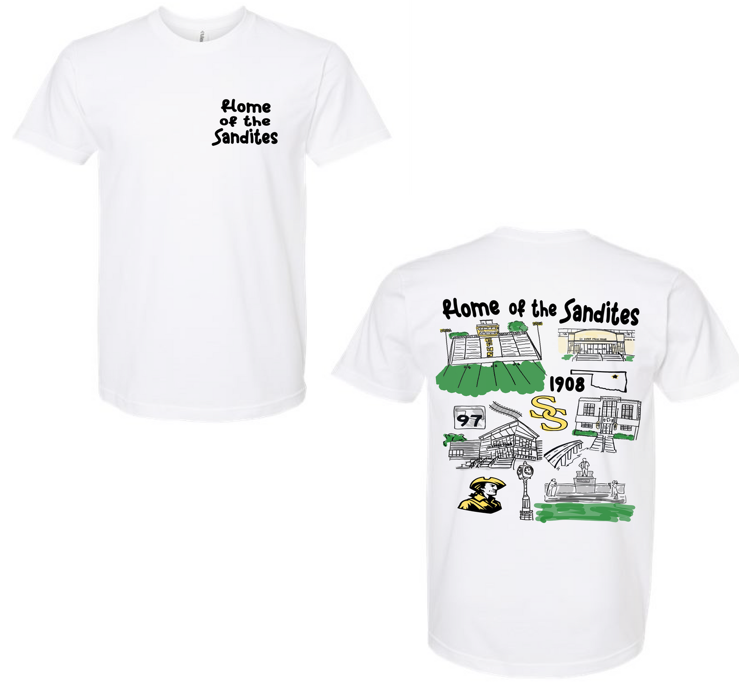 Home of the Sandites Tee