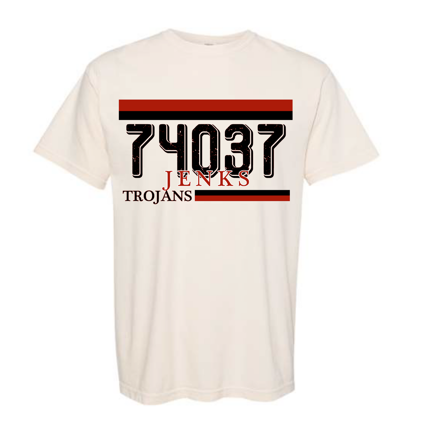 Jenks Zip Code Tee
