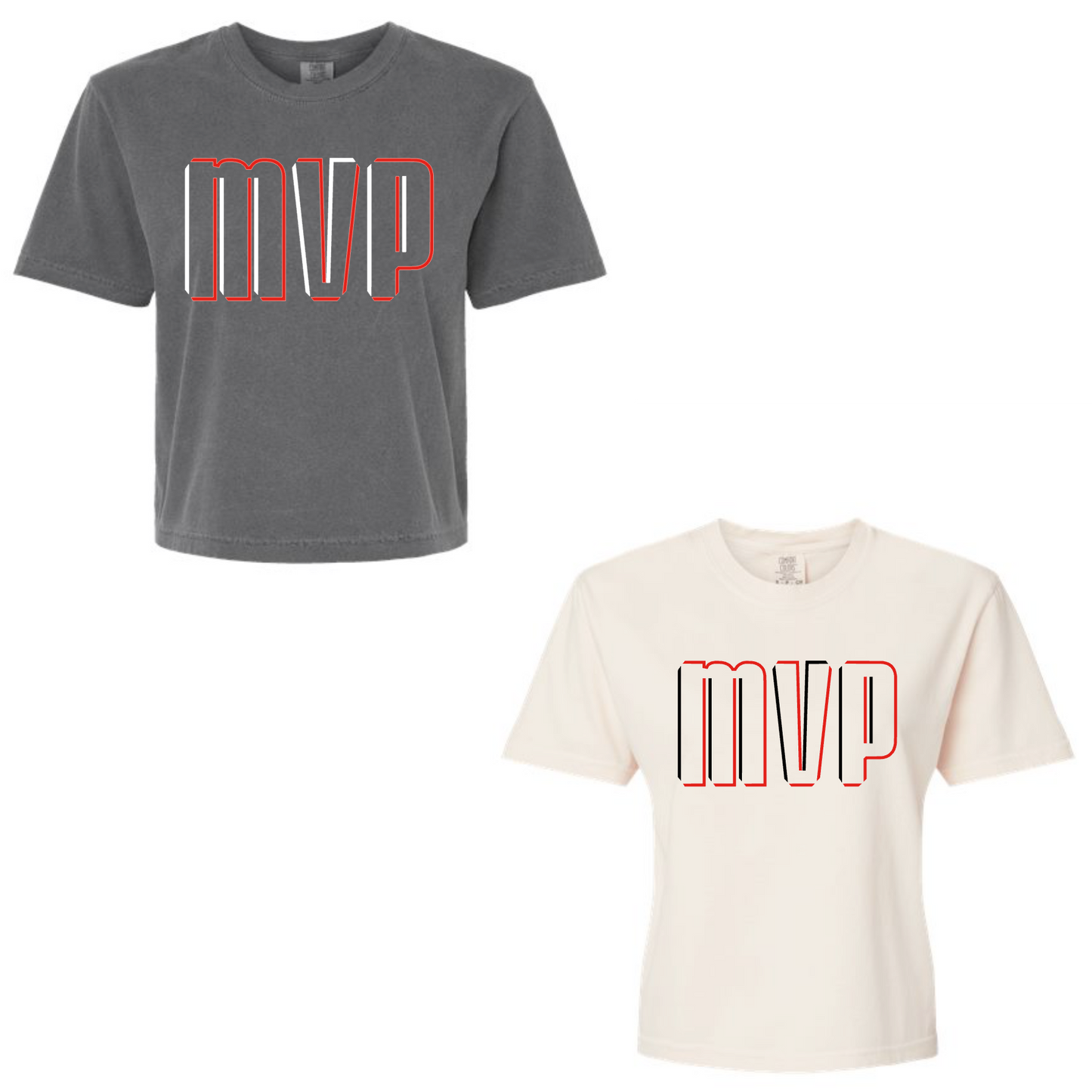 MVP Cropped Comfort Color Tee