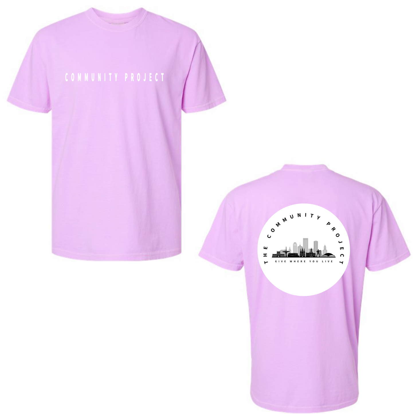 Neon Purple Community Project Tee