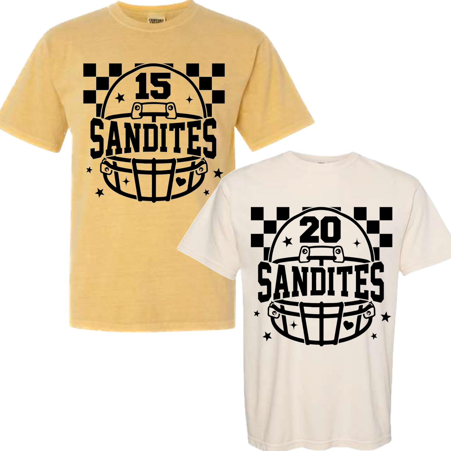 Sandites Custom Helmet Tee