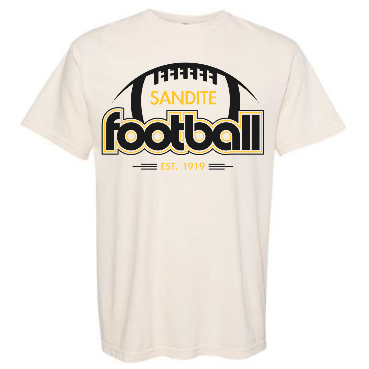 Sandite Retro Football Tee