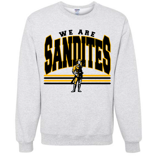 WE ARE SANDITES ASH TEE/SWEATSHIRT