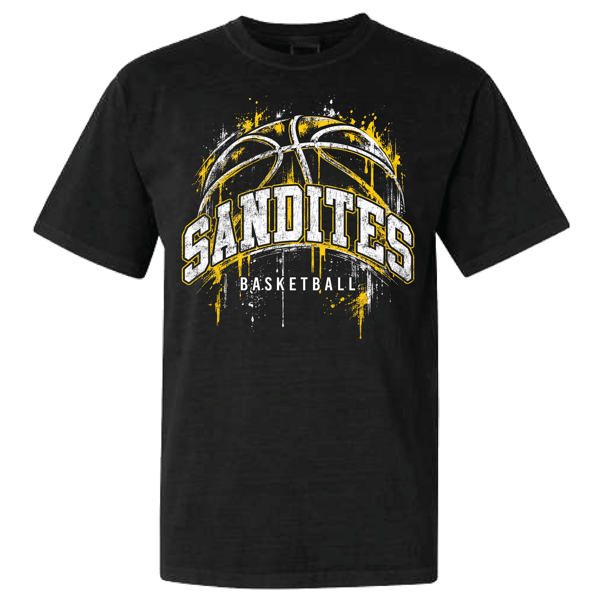 Sandite Basketball Drip Tee