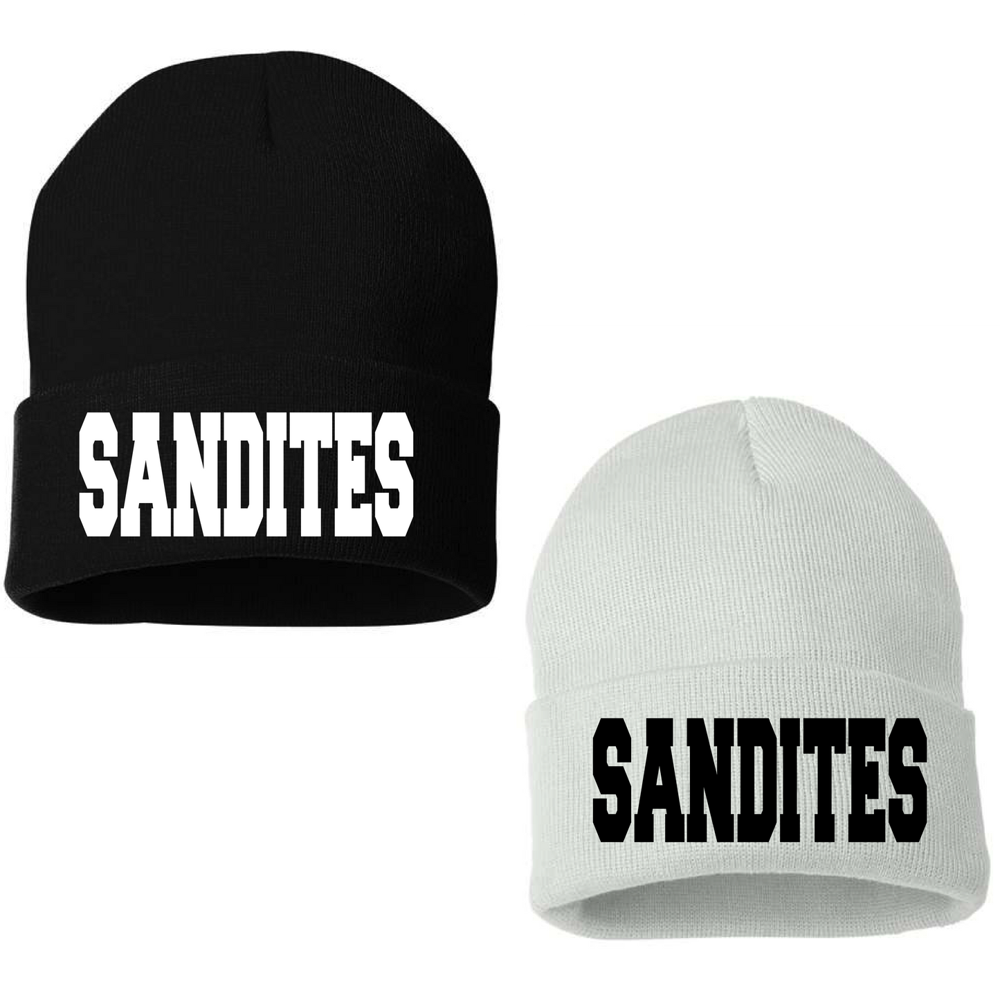 Embroidered Sandite Beanies