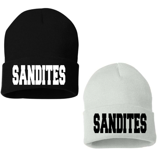 Embroidered Sandite Beanies