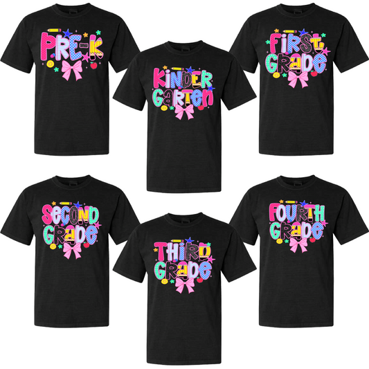 Girls Grade Level Tee