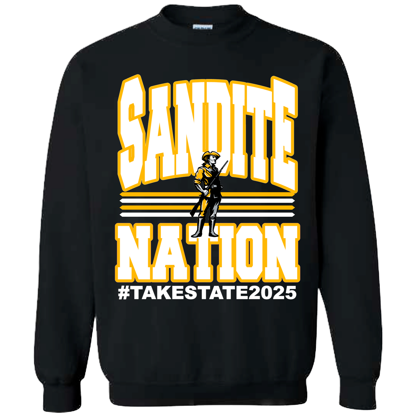 SANDITE NATION BLACK SWEATSHIRT