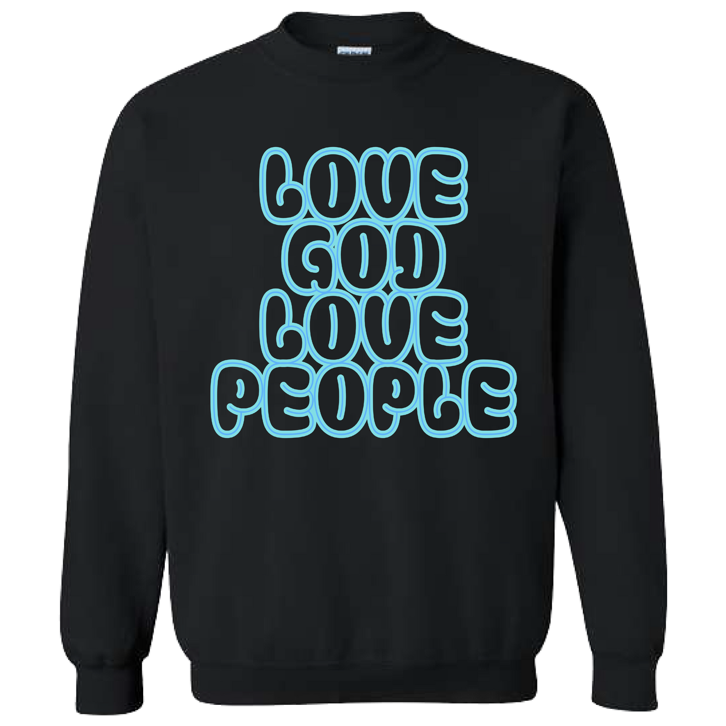 Blue Bubble Sweatshirt