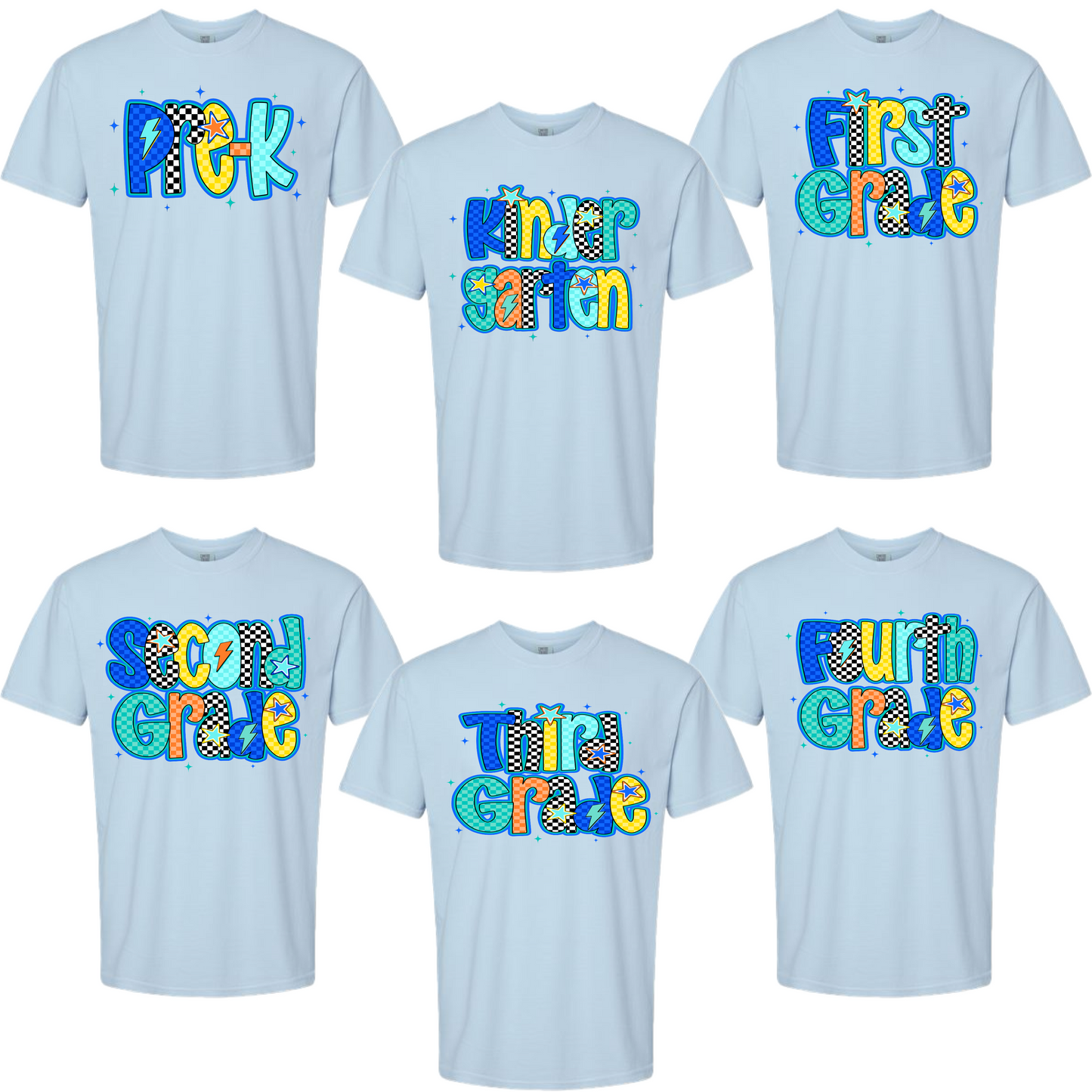 Checkered Grade Level Tee