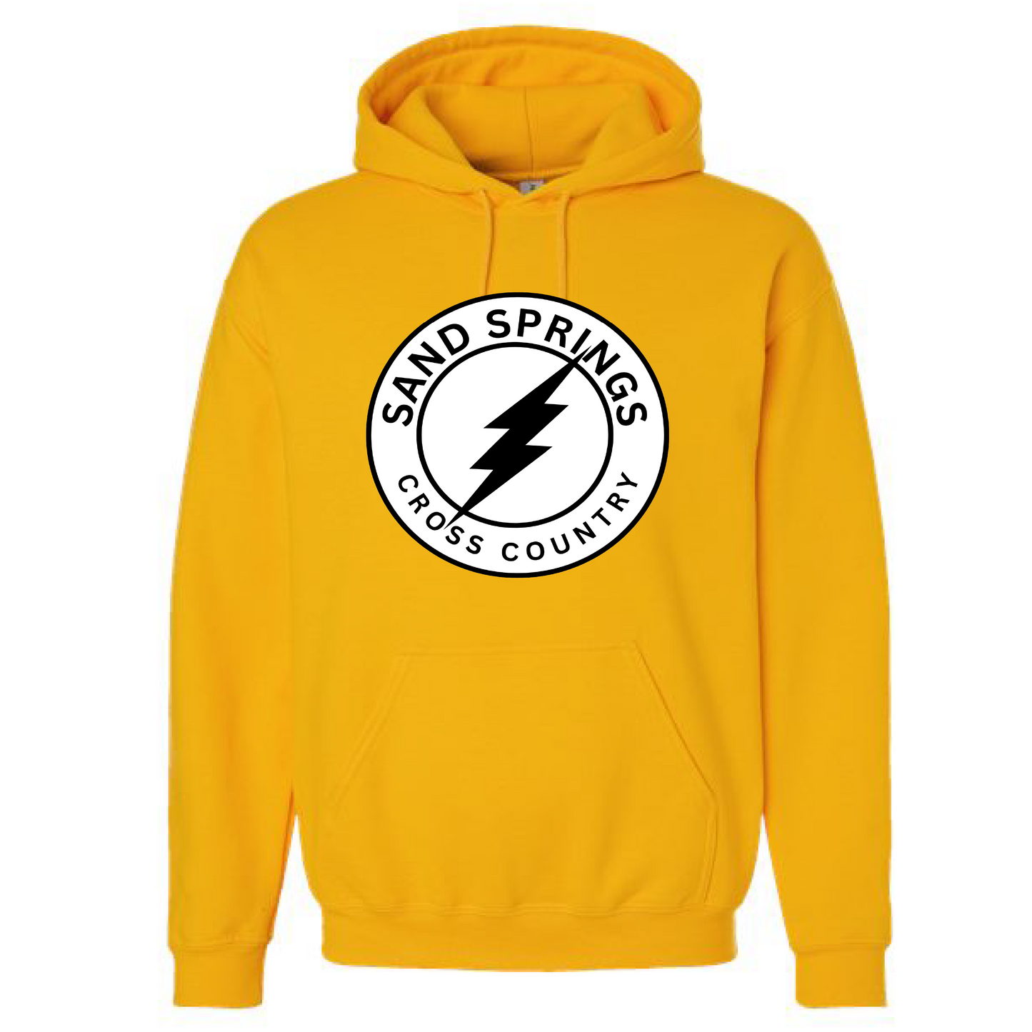 Sand Springs Cross Country Gold Hoodie