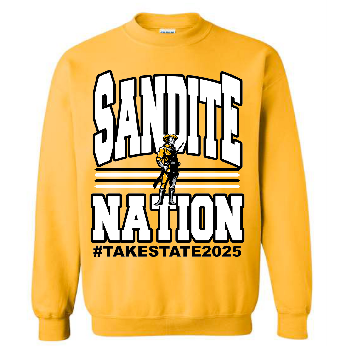 SANDITE NATION GOLD SWEATSHIRT