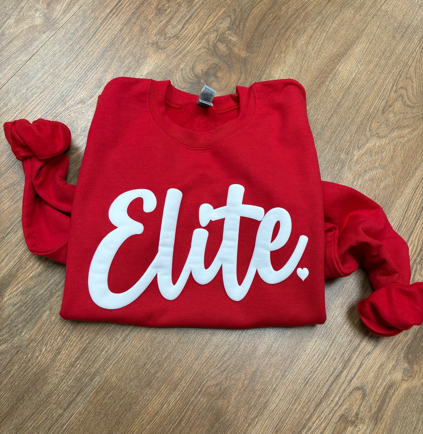 ELITE Red Puff Sweatshirt