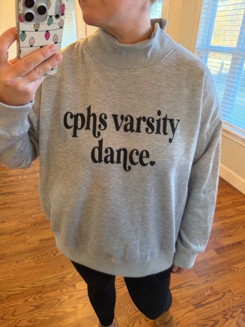 Custom PUFF Mock Neck Sweatshirt