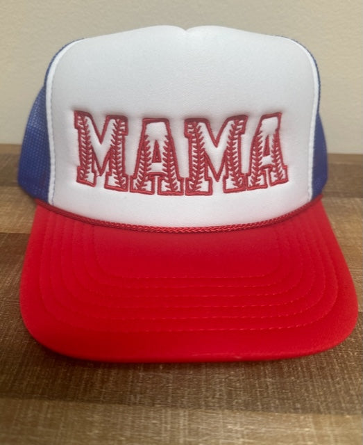 BASEBALL MAMA embroidered hat