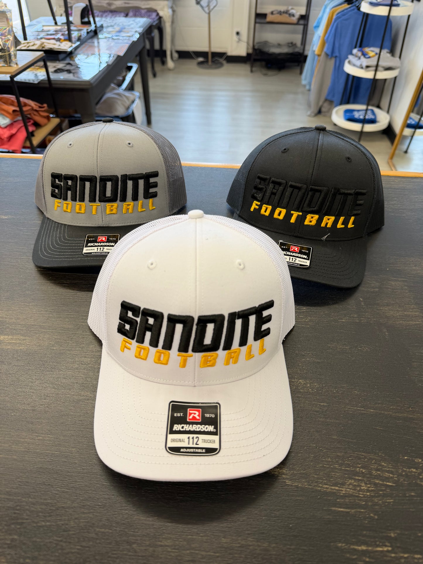 Sandite Football Snapback Hat