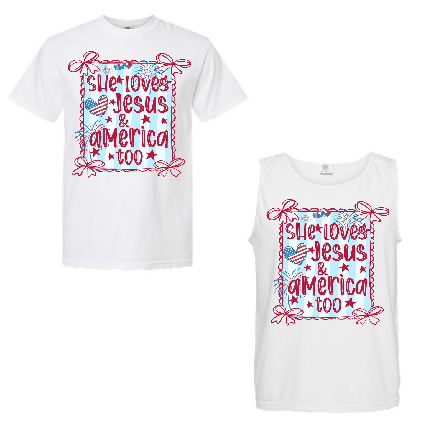 Loves Jesus and America Too