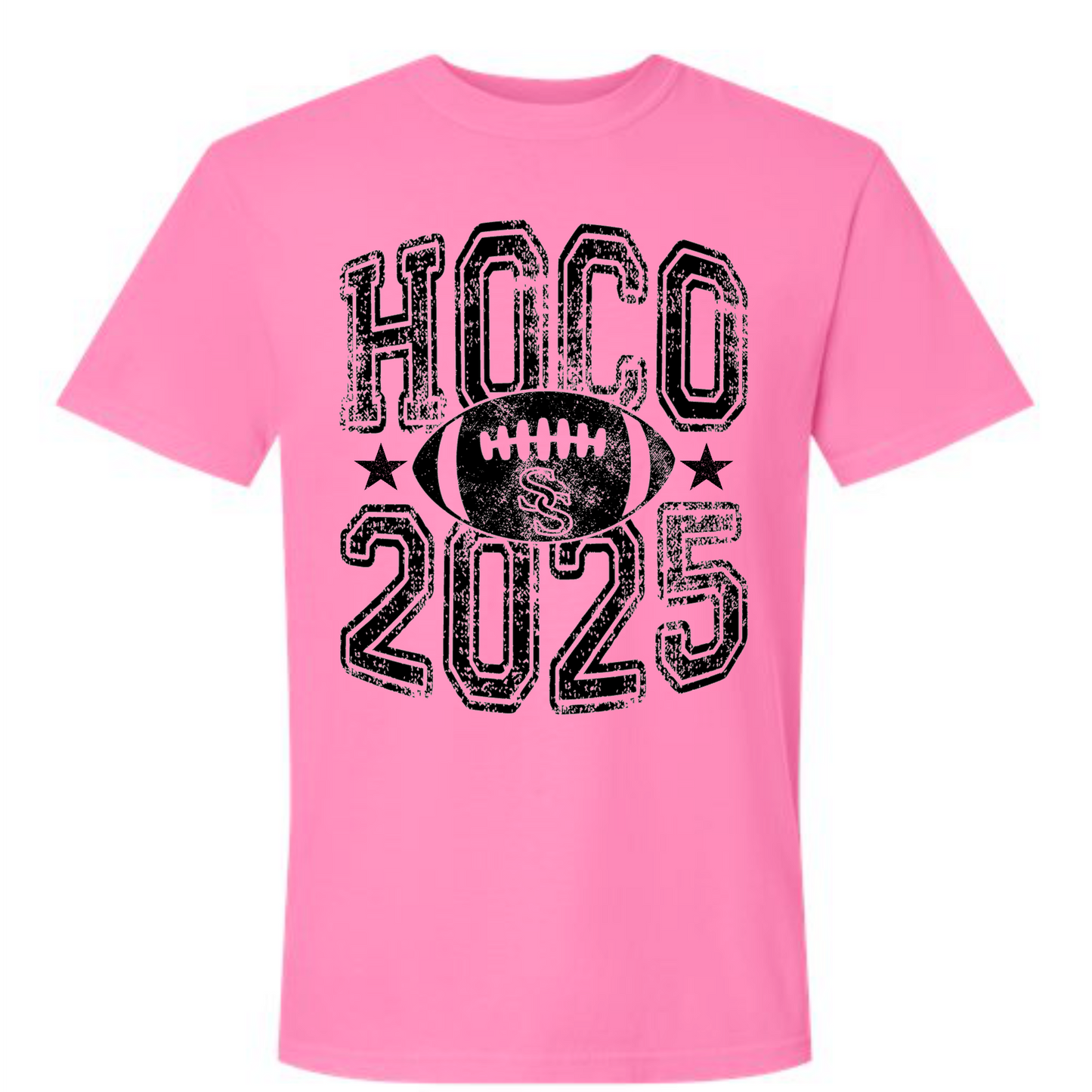 HOCO 2025 NEON PINK TEE