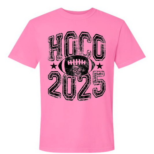 HOCO 2025 NEON PINK TEE