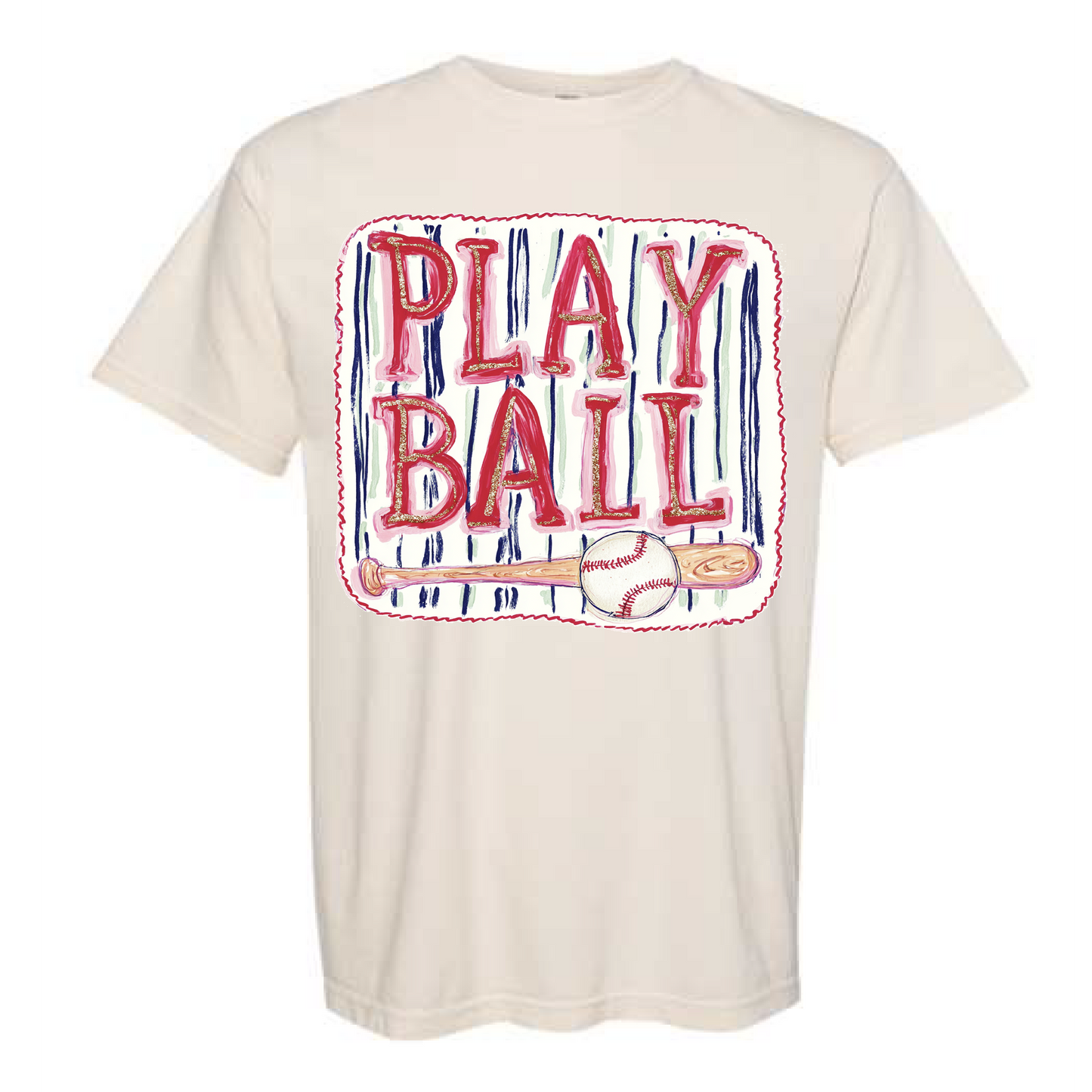 Play Ball Baseball Tee