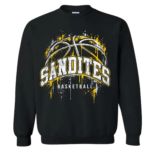 Sandites Basketball Drip Sweatshirt