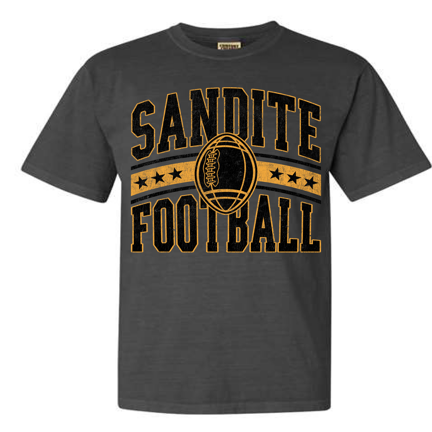 Sandite Football Pepper Tee