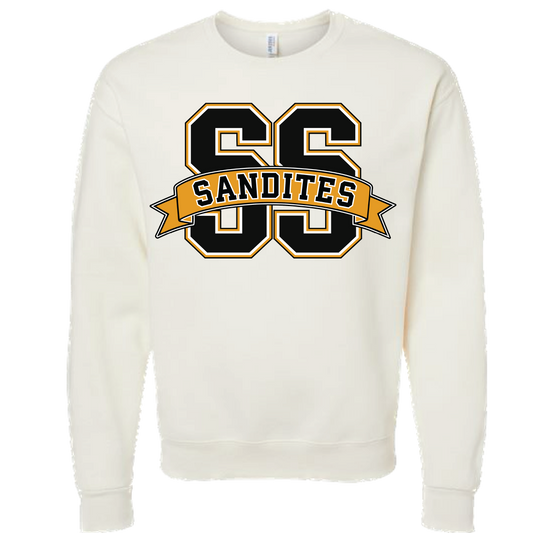 SS Sandites Ivory Sweatshirt