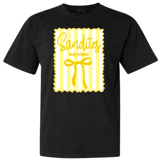 Striped Sand Springs Sandites Tee