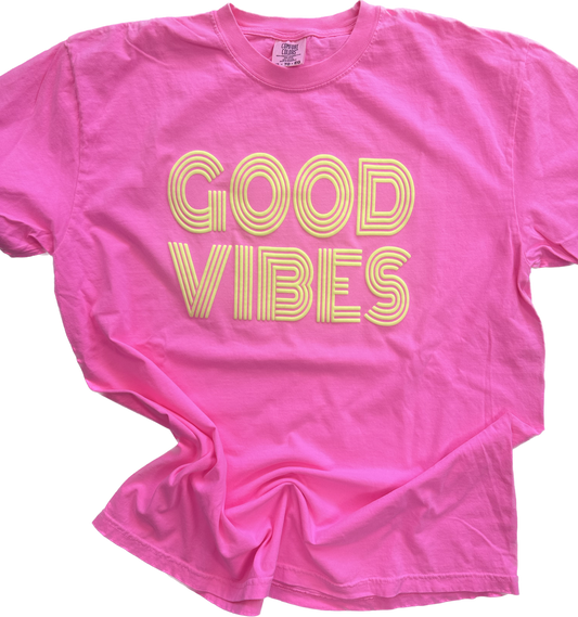 GOOD VIBES PUFF TEES