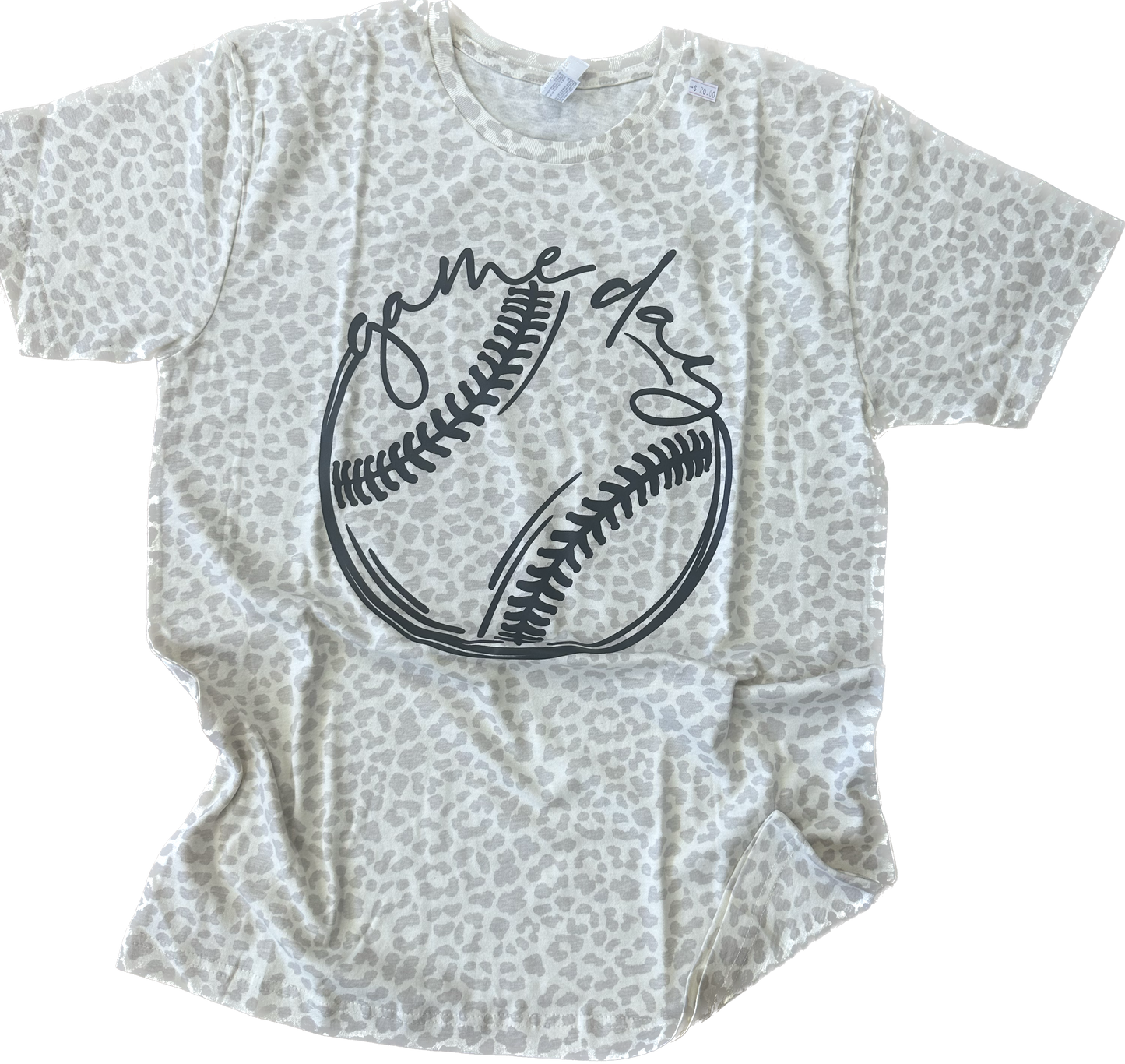 GAMEDAY leopard tee