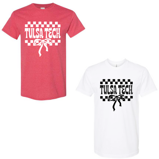 Tulsa Tech Bow Tee