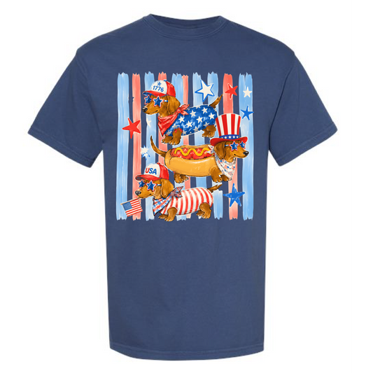 Weenie Dog Fourth Tee
