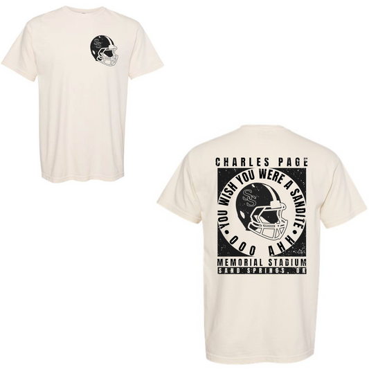 Ivory Wish you were a Sandite tee
