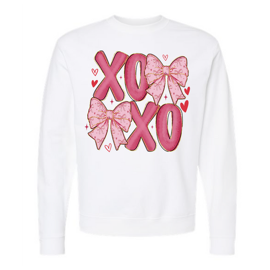 XOXO Bow Sweatshirt