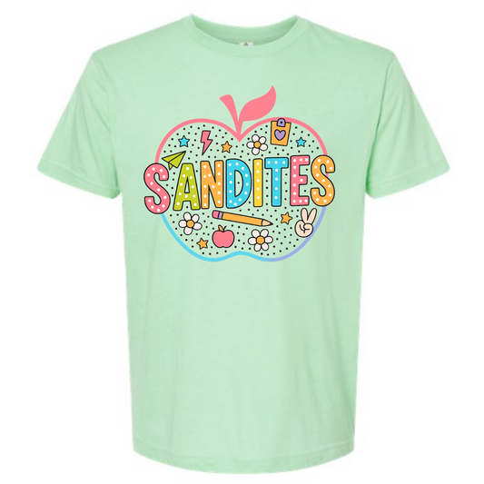 Sandites Apple ECEC Fundraiser Tee