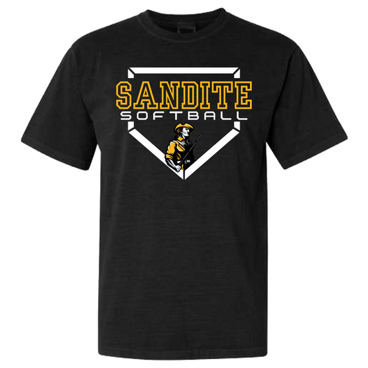 Sandite Softball DRI FIT Plate Tee
