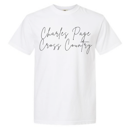 Charles Page Cross Country White Tee